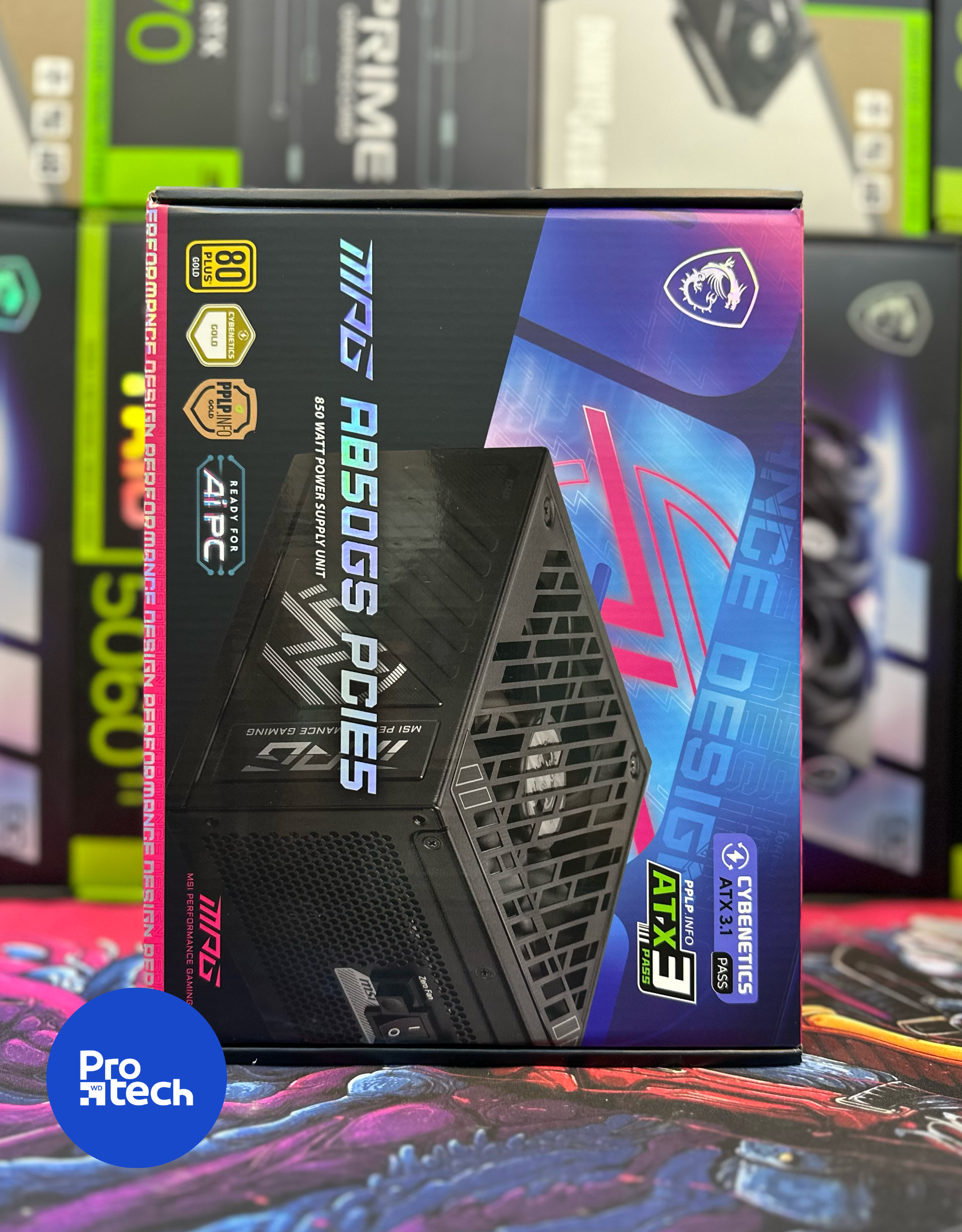 MSI MAG A850GS PCIES 850W +80GOLD