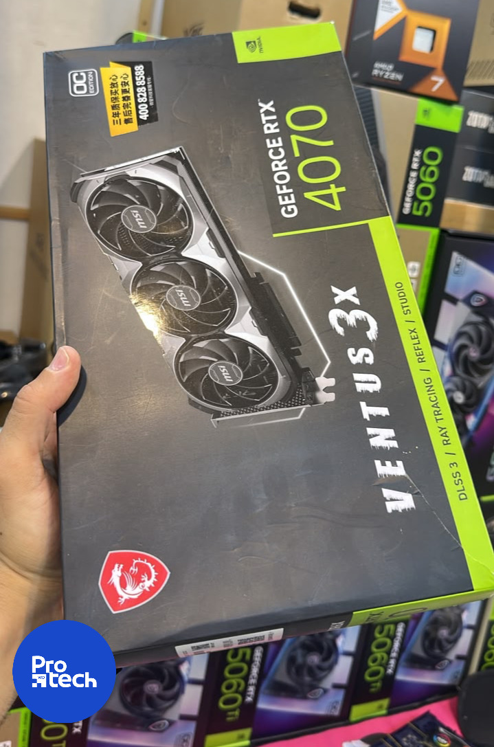 MSI GeForce RTX 4070 VENTUS 3X OC 12GB