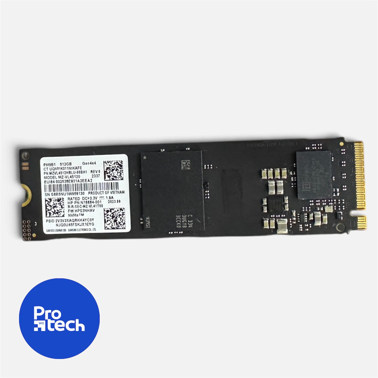 SAMSUNG PM9B1 512GB NVMe SSD Gen4