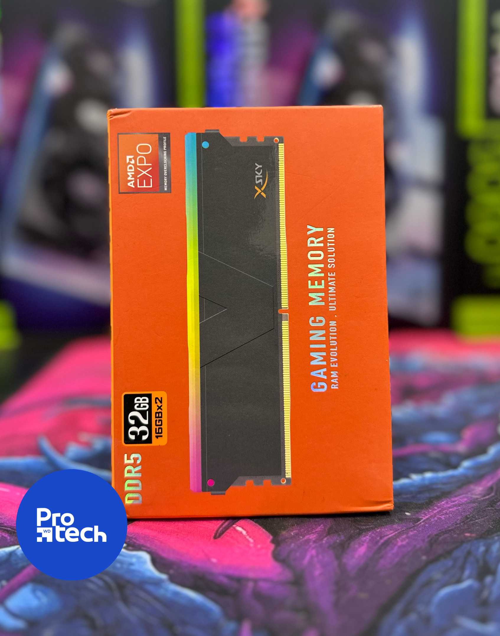 V COLOR MANTA XSKy DRR5 32G 16*2 6400MHZ