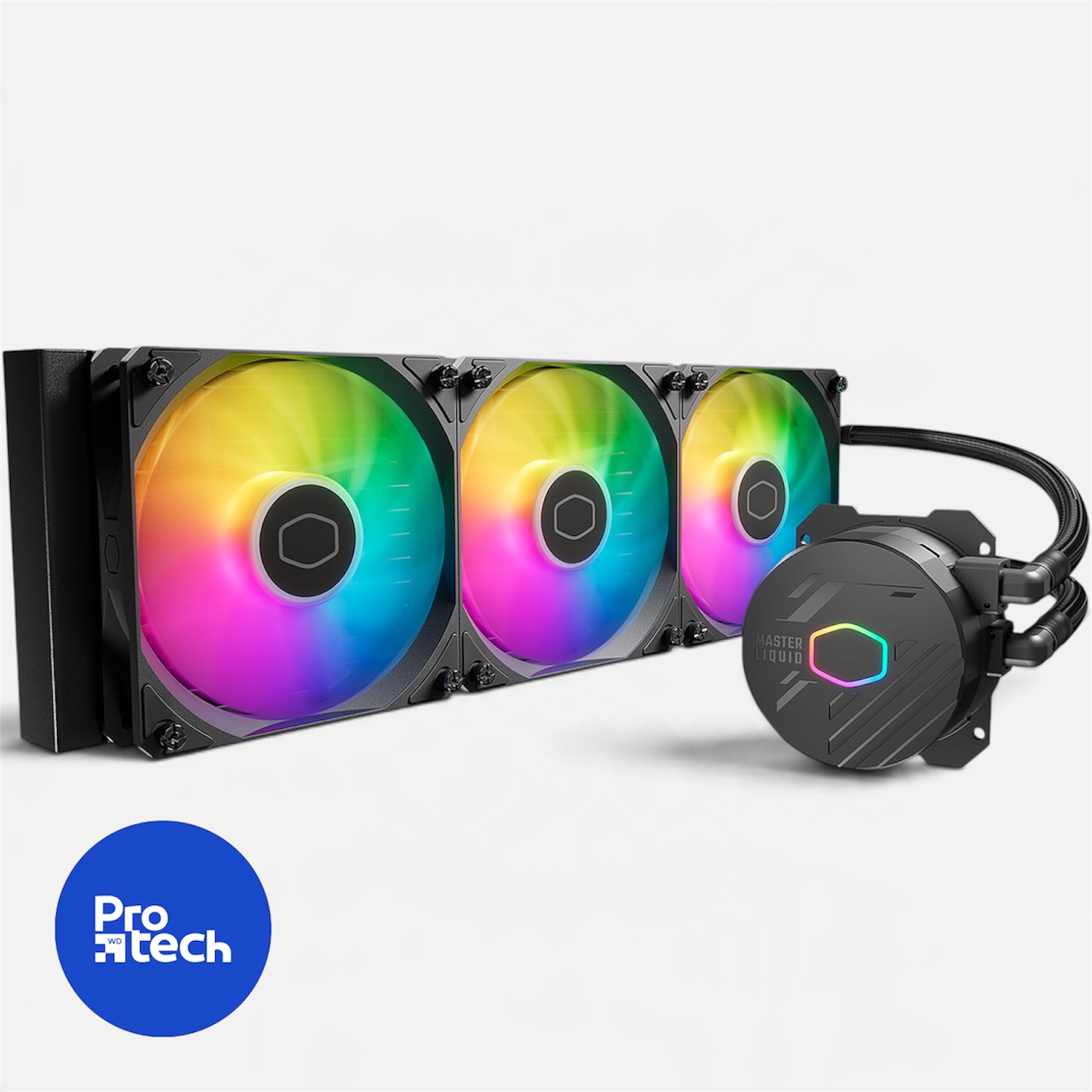 COOLER MASTER MASTERLIQUID 360 ARGB WHITE / BLACK